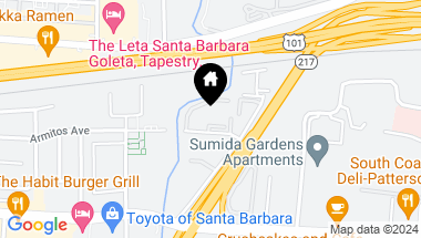 Map of 5510 Armitos Avenue, 19, GOLETA CA, 93117