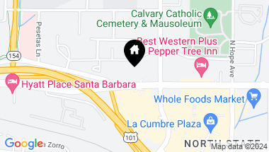 Map of 3938 State Street, SANTA BARBARA CA, 93105