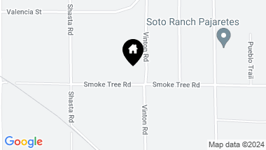 Map of 8450 Smoke Tree Road, Phelan CA, 92371