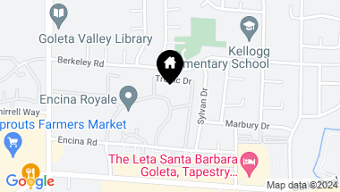 Map of 321 Moreton Bay Lane #3, GOLETA CA, 93117