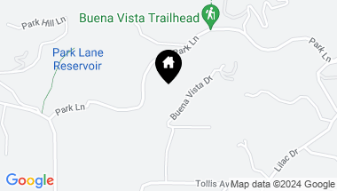 Map of 851 Buena Vista Drive, MONTECITO CA, 93108
