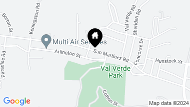 Map of 0 San Martinez Rd., Val Verde CA, 91384