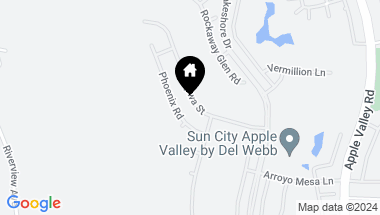Map of 10840 Katepwa Street, Apple Valley CA, 92308