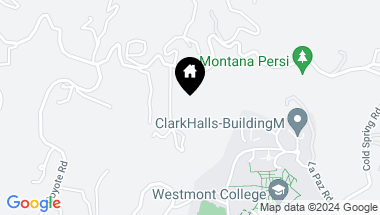Map of 251 E Mountain Drive, MONTECITO CA, 93108
