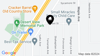 Map of 0 Tamarisk Ave, Hesperia CA, 92345