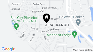 Map of 11534 Francisco Place, Apple Valley CA, 92308