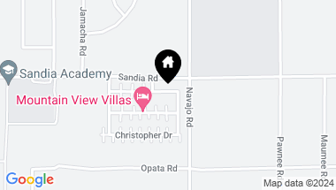 Map of 21621 Sandia 40, Apple Valley CA, 92308