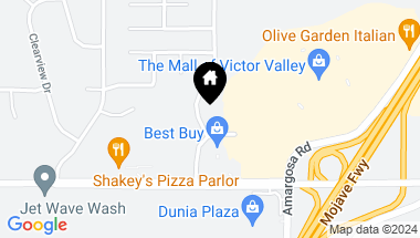 Map of 0 Mall Boulevard, Victorville CA, 92392