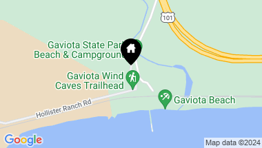 Map of 119 Hollister Ranch Road, 1, GAVIOTA CA, 93117