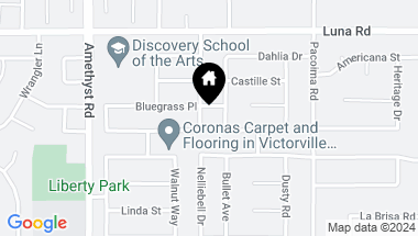 Map of 13145 Falcon Trl, Victorville CA, 92392