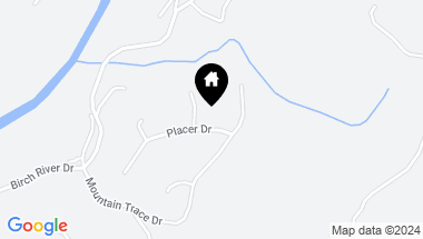 Map of 48 Placer Drive, Dahlonega GA, 30533
