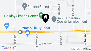 Map of 0 Palmdale Road, Victorville CA, 92392