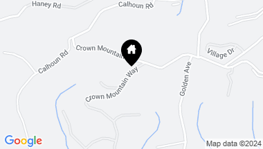 Map of 0 Crown Mountain Way, Lot B, Dahlonega GA, 30533