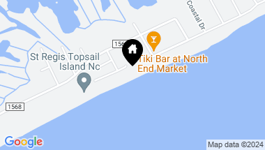 Map of 30 Porpoise Place, North Topsail Beach NC, 28460