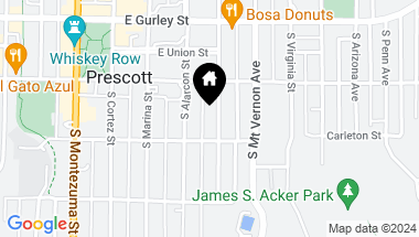 Map of 230 S PLEASANT Street, Prescott AZ, 86303