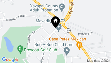 Map of 1339 N Prescott Country Clu Boulevard, Prescott Valley AZ, 86314