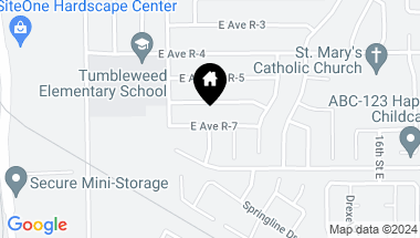 Map of 1201 E Avenue R7, Palmdale CA, 93550