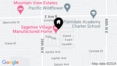 Map of 3524 E Avenue R 205, Palmdale CA, 93550