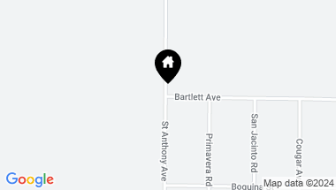 Map of 0 Bartlett Avenue, Victor Valley CA, 92301