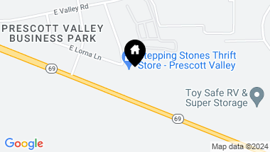 Map of 2651 N Industrial Way, Prescott Valley AZ, 86314