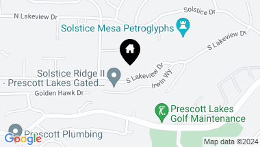 Map of 1141 S Lakeview Drive, Prescott AZ, 86301