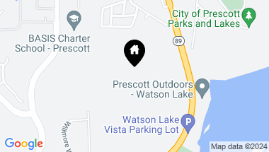Map of 1411 Prescott Lakes Parkway, Prescott AZ, 86301
