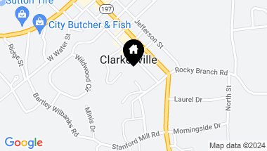 Map of 147 Habersham Place Lane, Clarkesville GA, 30523