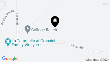 Map of 1162 Alisos Road, Santa Ynez CA, 93460