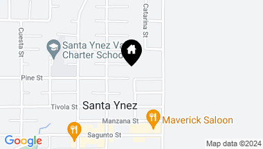 Map of 3649 Pine Street, SANTA YNEZ CA, 93460