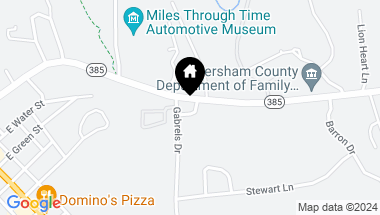 Map of 125 Professional Park Drive, Clarkesville GA, 30523