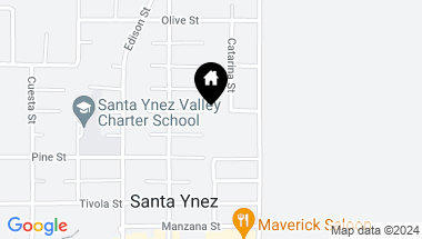 Map of 3650 Cedar Street, SANTA YNEZ CA, 93460