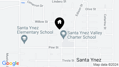 Map of 3455 Cedar Street, SANTA YNEZ CA, 93460
