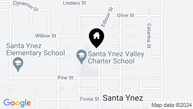 Map of 1261 Edison Street, SANTA YNEZ CA, 93460