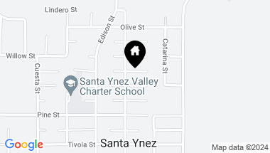 Map of 3620 Cerrito Street, SANTA YNEZ CA, 93460