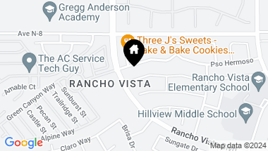 Map of 4821 Cocina Lane, Palmdale CA, 93551