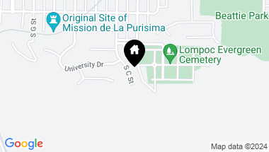 Map of 620 S C Street, Lompoc CA, 93436