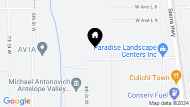 Map of Ave L12 4th Stw, Lancaster CA, 93534