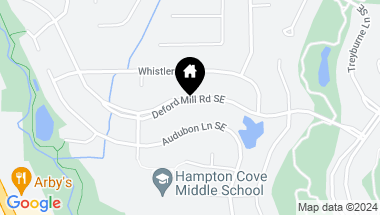 Map of 2746 Deford Mill Road, Hampton Cove AL, 35763