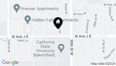 Map of 44009 Fine Street, Lancaster CA, 93536