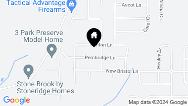 Map of 126 Pembridge Lane, Madison AL, 35756