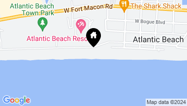 Map of 111 Ocean Ridge Drive Drive, Atlantic Beach NC, 28512