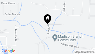 Map of 105 Lomond Branch, Madison AL, 35756