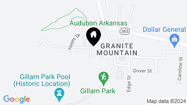 Map of 14 Avon Place, Little Rock AR, 72206