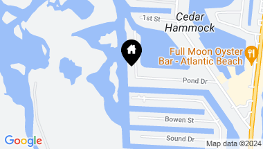 Map of 201 Pond Drive, Atlantic Beach NC, 28512