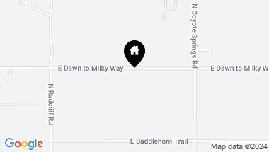 Map of 8567 E Dawn To Milky Way Way, Prescott Valley AZ, 86315