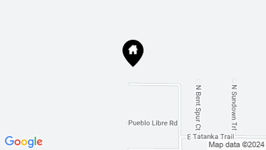 Map of 9060 E Twilight Ridge Road, Prescott Valley AZ, 86315