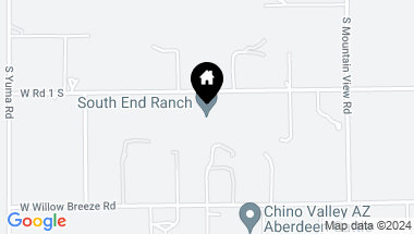 Map of 2575 S Rd 1, Chino Valley AZ, 86323