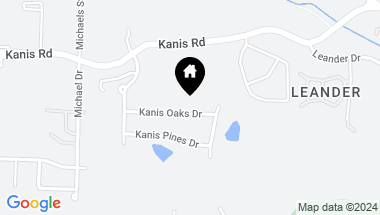 Map of 8000 Kanis Oaks Drive, Little Rock AR, 72204