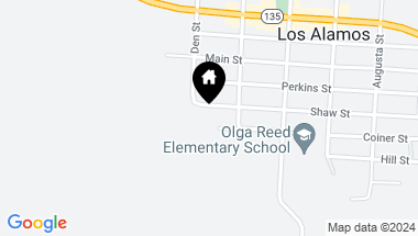Map of 250 Shaw Street, Los Alamos CA, 93440