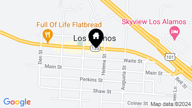 Map of 458 Bell Street, LOS ALAMOS CA, 93440